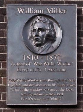 William Miller Bronze Plaque